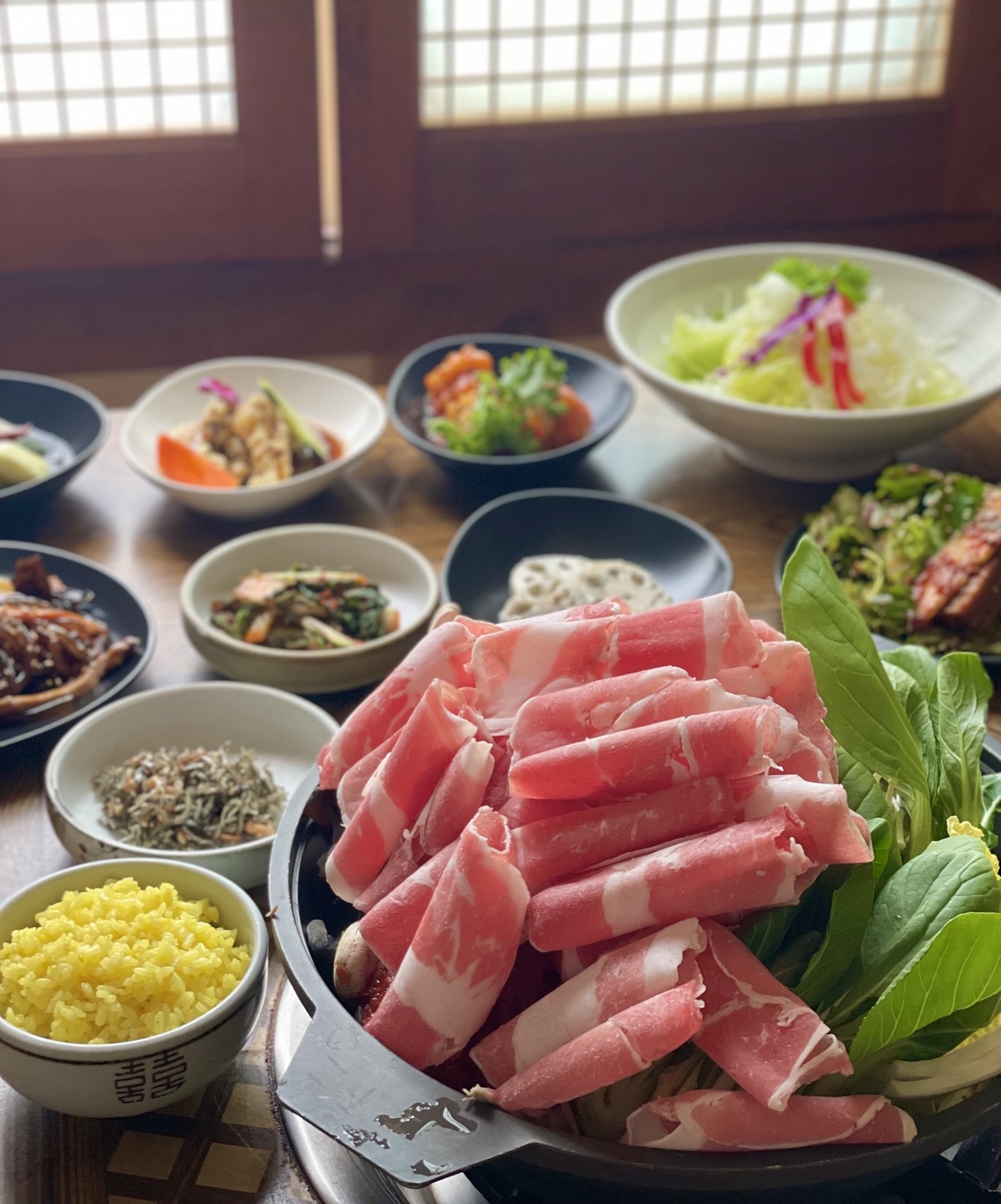 청학동버섯전골
